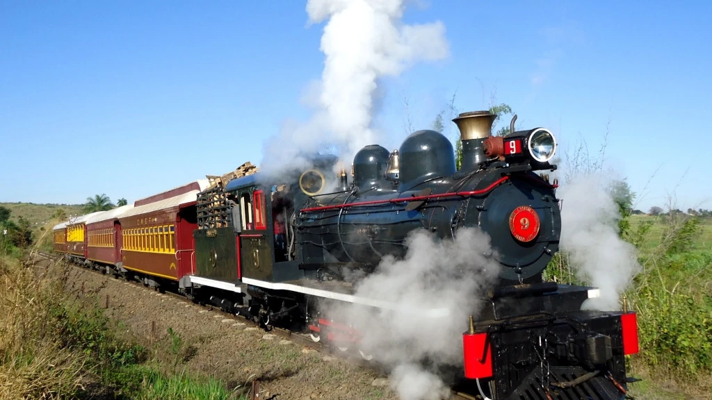 Locomotiva a vapor 09 da EFA